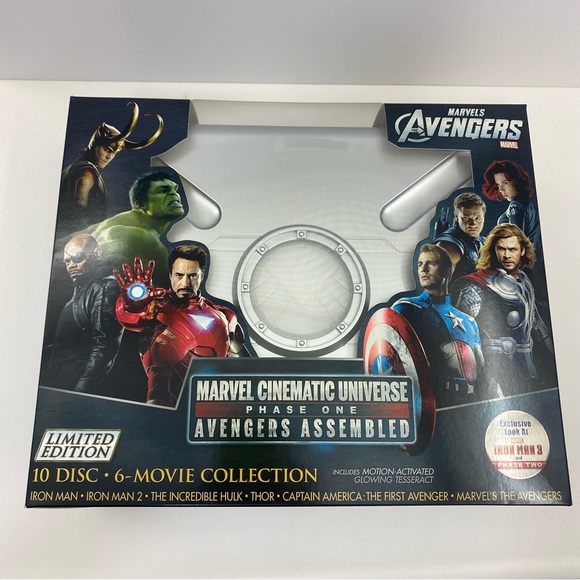 Marvel Cinematic Universe Phase 1 Blu-Ray Collection - Picture 2 of 6